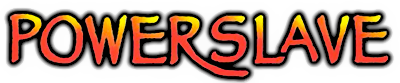 Powerslave logo for Sega Saturn